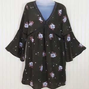 Entro Boho Festival Dress with cut out